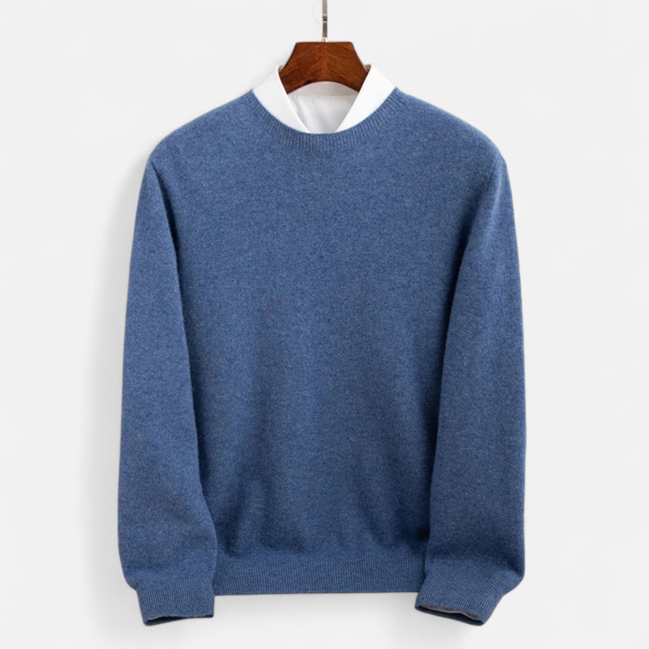 Duvrier | Men’s Pure Wool Cashmere Jumper