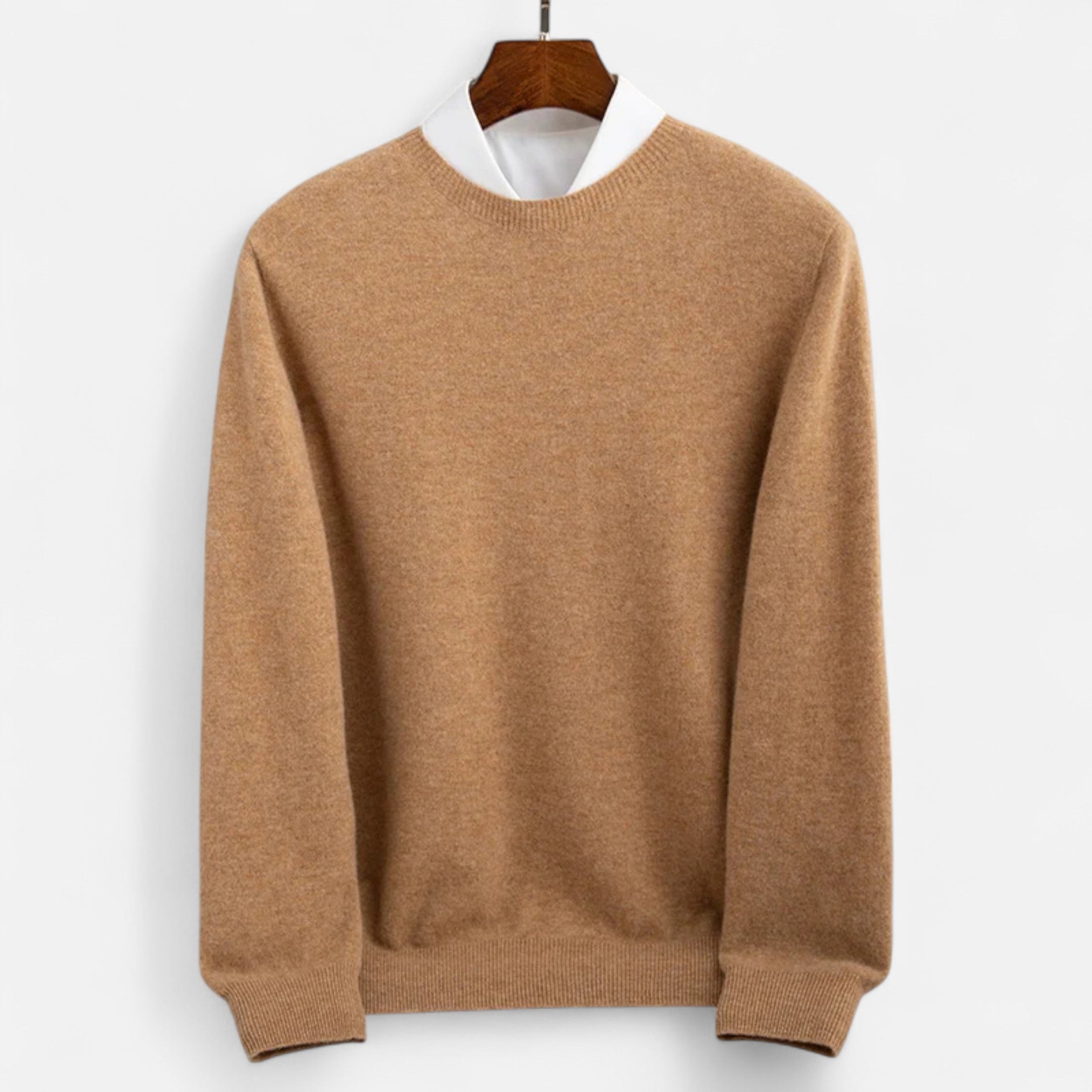 Duvrier | Men’s Pure Wool Cashmere Jumper