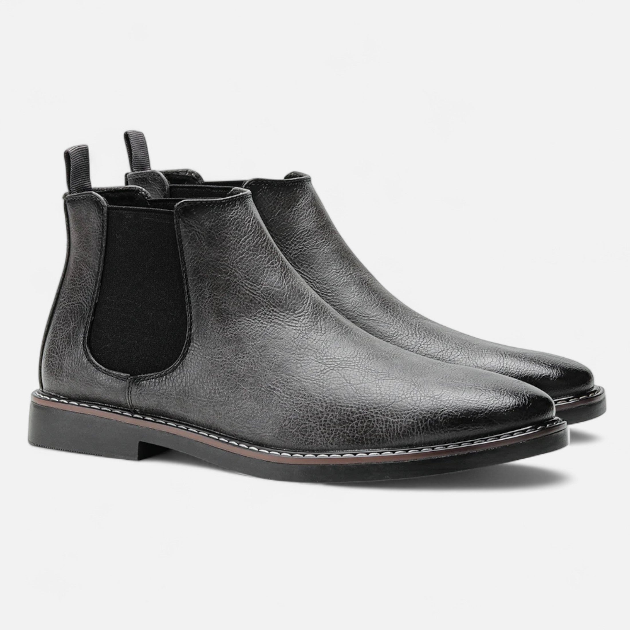 Duvrier | Men’s Leather Chelsea Ankle Boots
