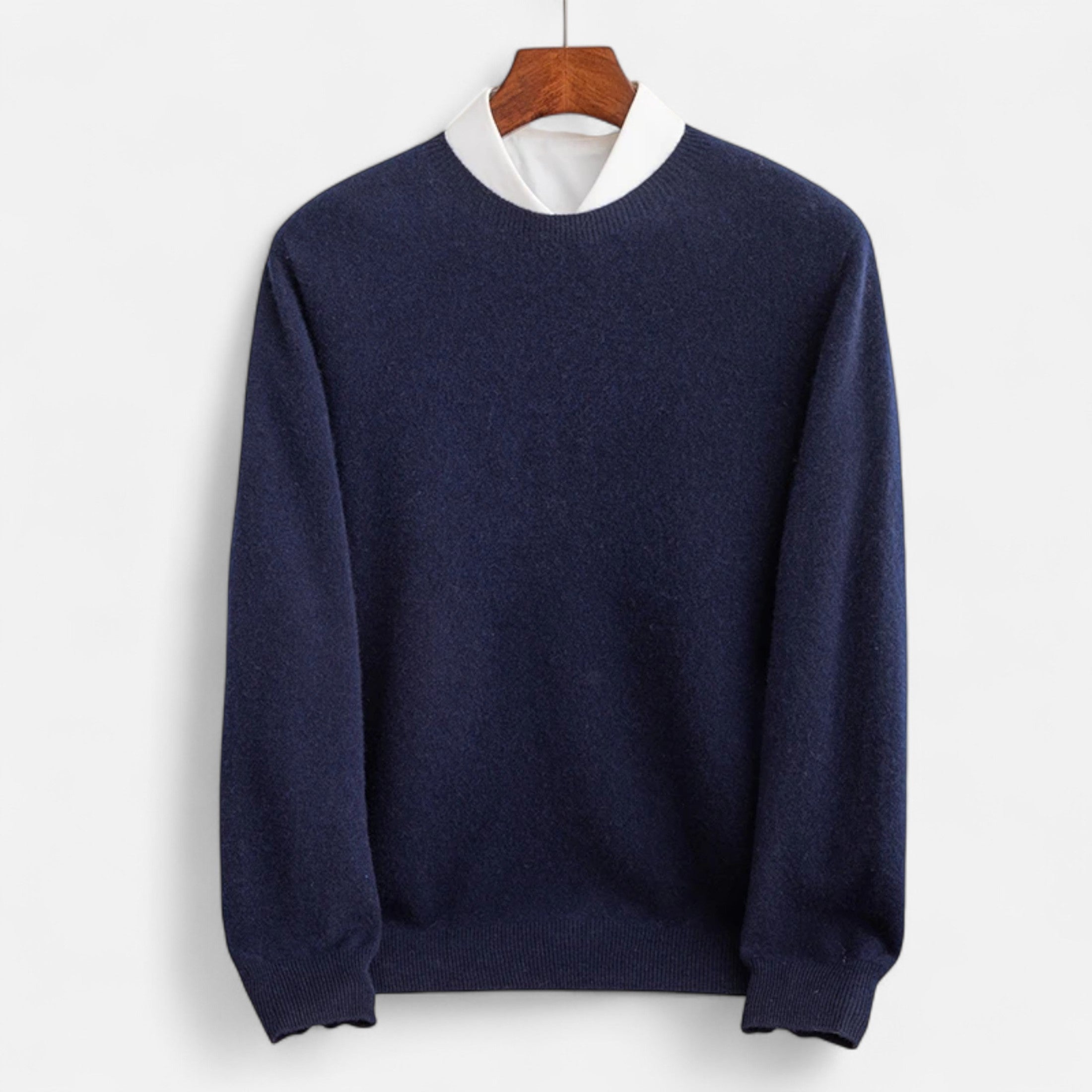 Duvrier | Men’s Pure Wool Cashmere Jumper