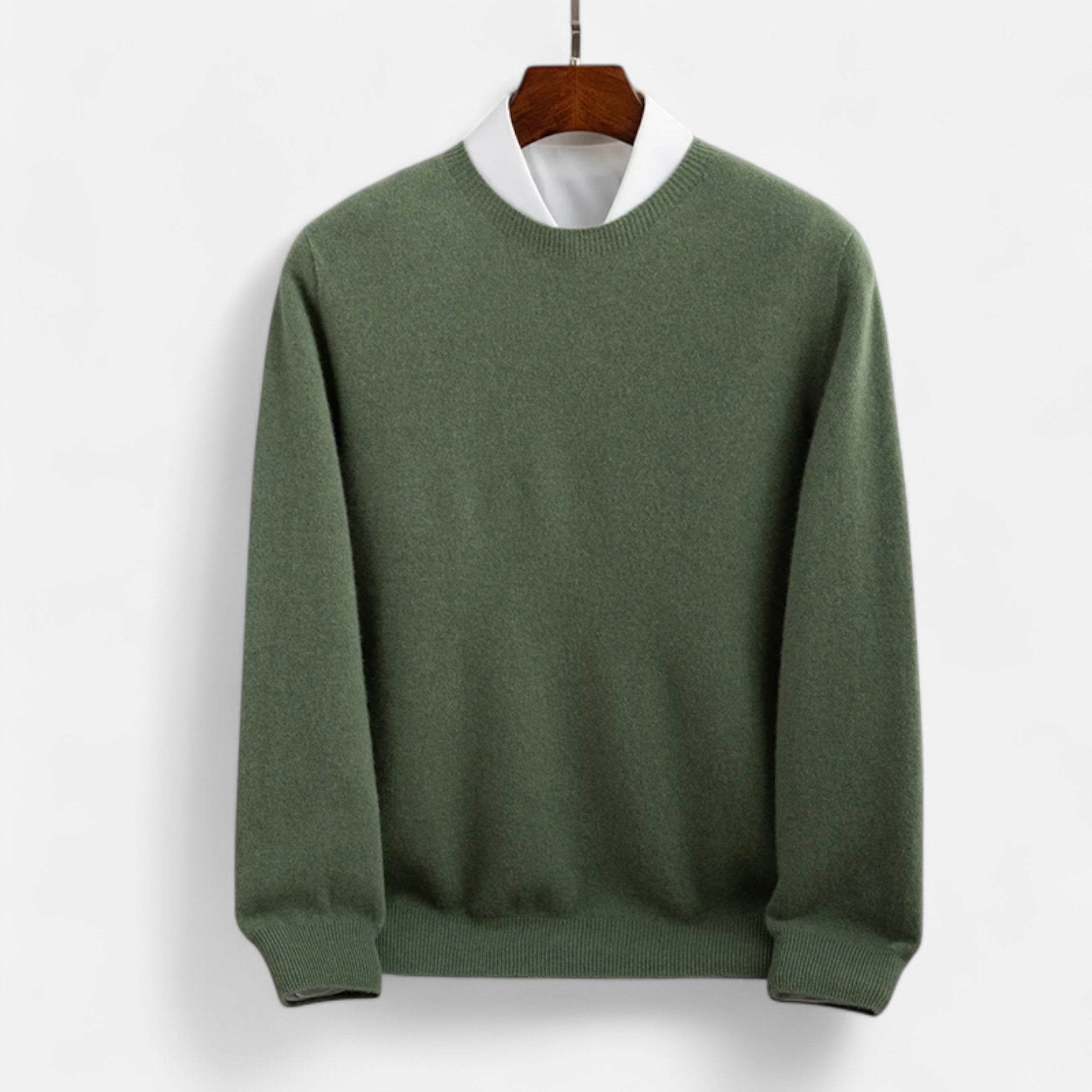 Duvrier | Men’s Pure Wool Cashmere Jumper