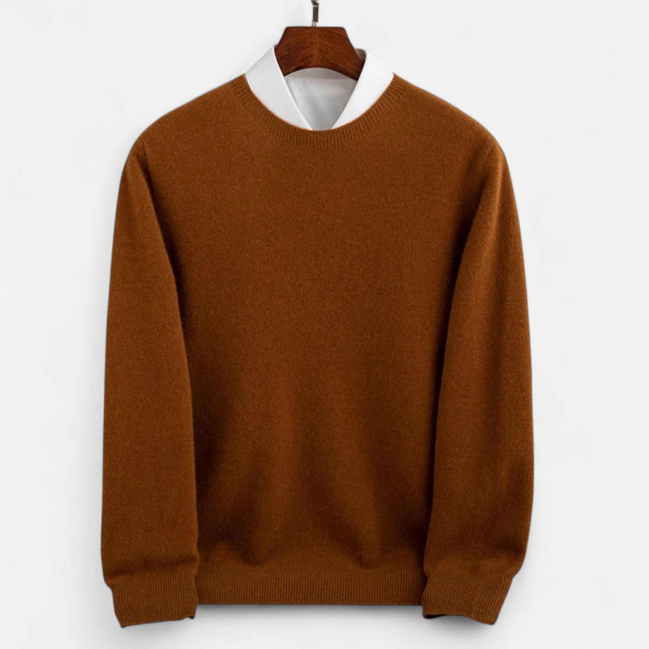 Duvrier | Men’s Pure Wool Cashmere Jumper