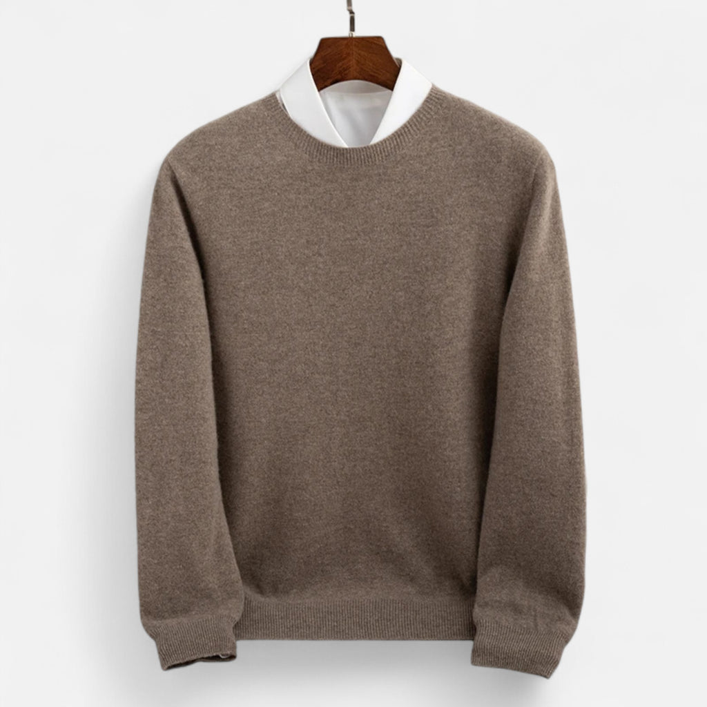 Duvrier | Men’s Pure Wool Cashmere Jumper
