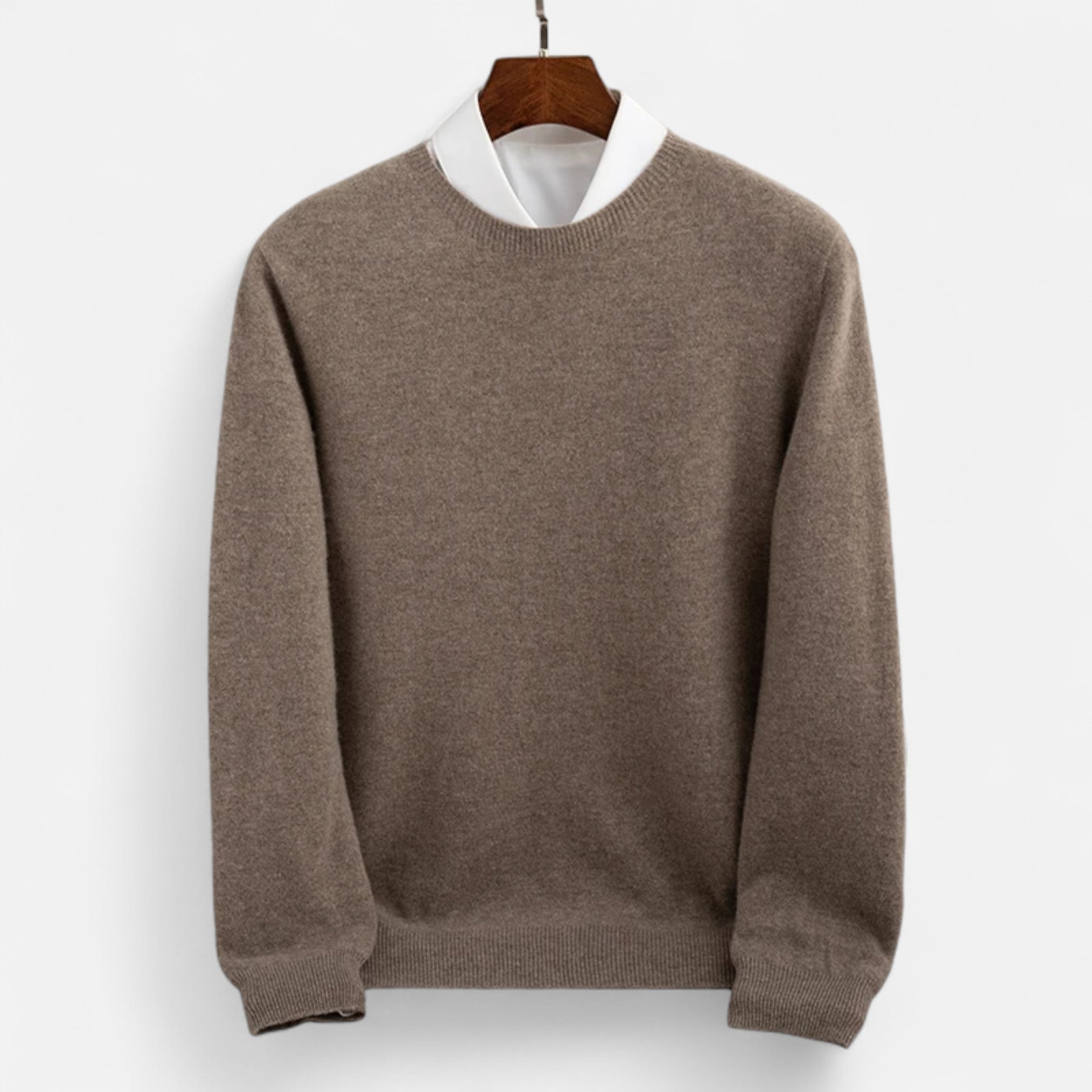 Duvrier | Men’s Pure Wool Cashmere Jumper