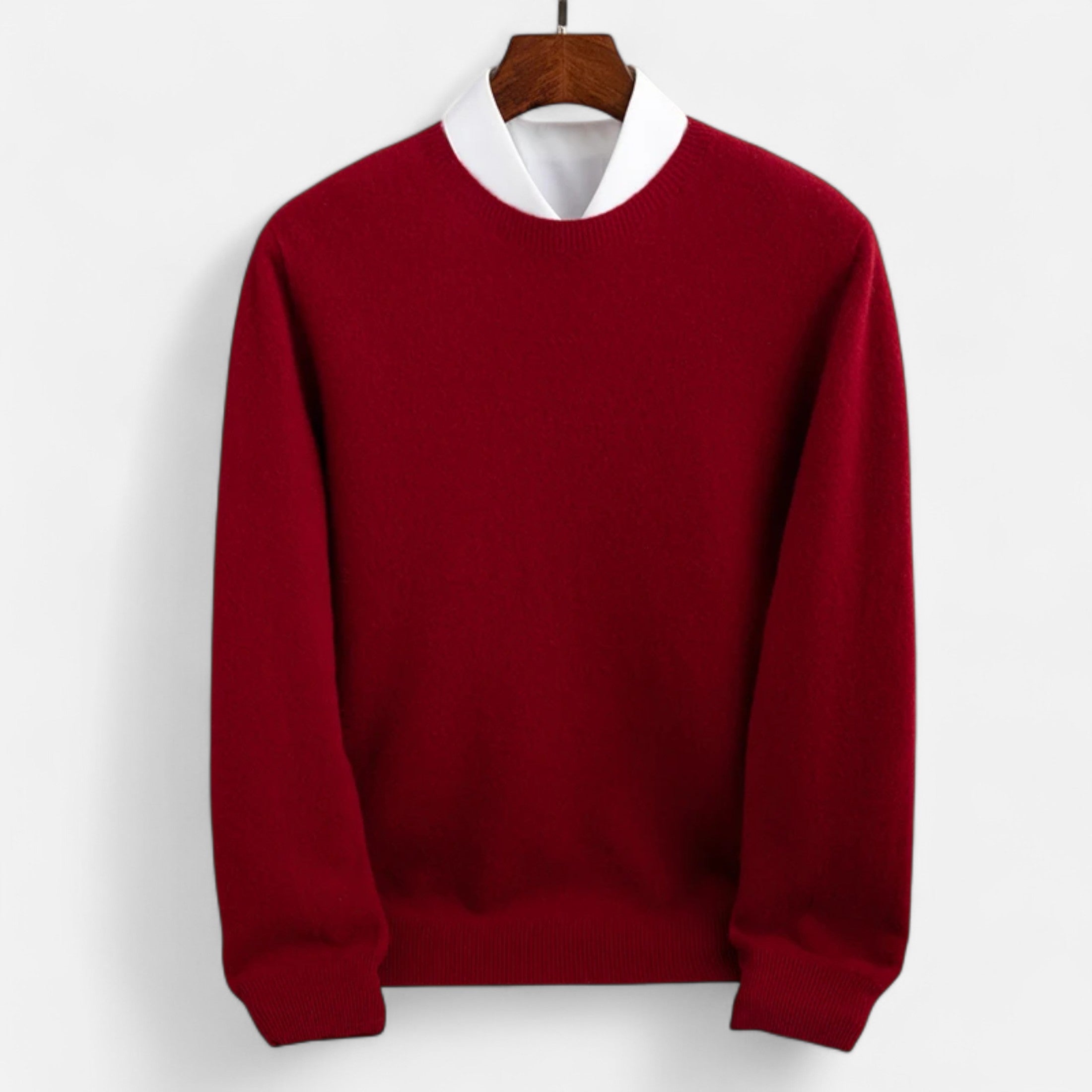 Duvrier | Men’s Pure Wool Cashmere Jumper